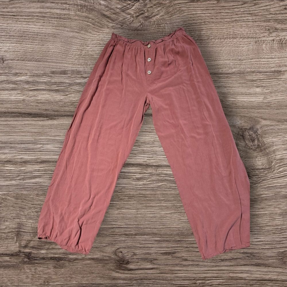 Art Class Dark Dusty Rose Stretch Lounge Pants